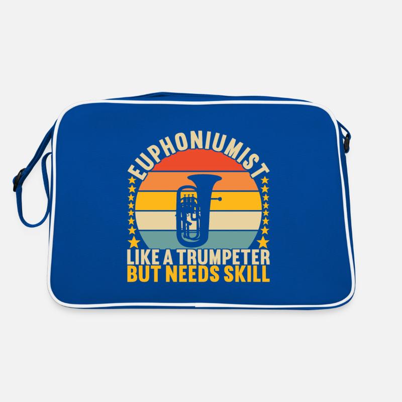 Euphonium Euphoniumspieler Retro Tasche