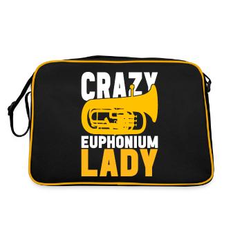 Euphonium Joueur d’euphonium - Sac Retro - noir/or - Dos