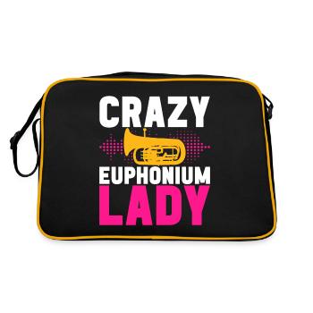 Euphonium Joueur d’euphonium - Sac Retro - noir/or - Dos