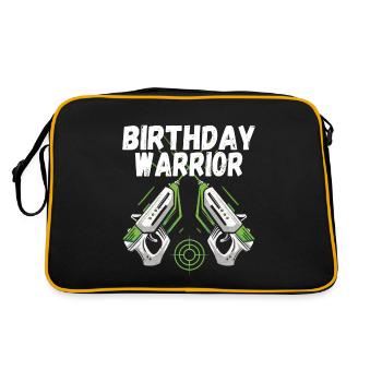 Laser Tag Anniversaire Laser Tag Joueur - Sac Retro - noir/or - Dos