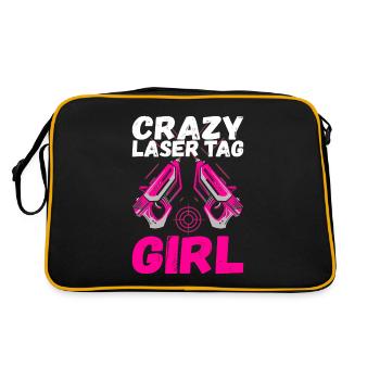 Laser Tag Anniversaire Laser Tag Joueur - Sac Retro - noir/or - Dos