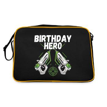 Laser Tag Anniversaire Laser Tag Joueur - Sac Retro - noir/or - Dos