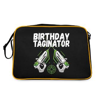 Laser Tag Anniversaire Laser Tag Joueur - Sac Retro - noir/or - Dos