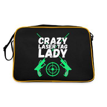 Laser Tag Anniversaire Laser Tag Joueur - Sac Retro - noir/or - Dos