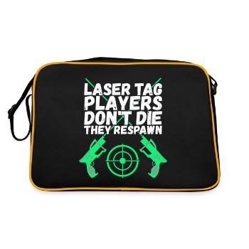 Laser Tag Anniversaire Laser Tag Joueur - Sac Retro - noir/or - Dos