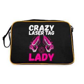 Laser Tag Anniversaire Laser Tag Joueur - Sac Retro - noir/or - Dos