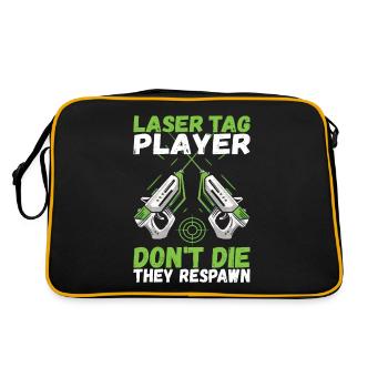 Laser Tag Anniversaire Laser Tag Joueur - Sac Retro - noir/or - Dos