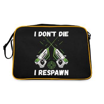 Laser Tag Anniversaire Laser Tag Joueur - Sac Retro - noir/or - Dos