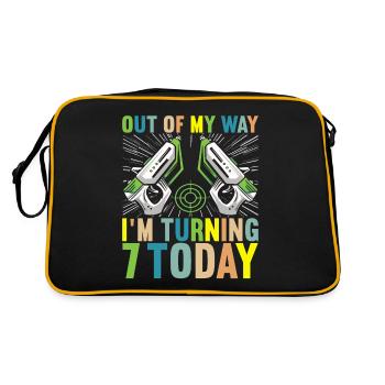 Laser Tag Anniversaire Laser Tag Joueur - Sac Retro - noir/or - Dos