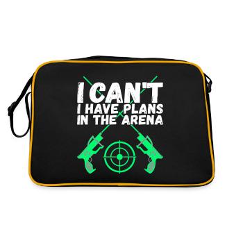 Laser Tag Anniversaire Laser Tag Joueur - Sac Retro - noir/or - Dos