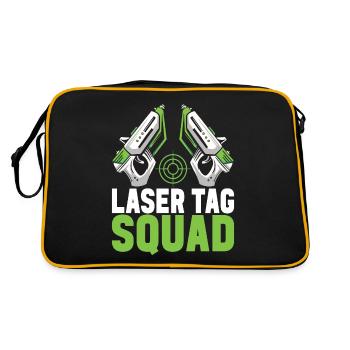 Laser Tag Anniversaire Laser Tag Joueur - Sac Retro - noir/or - Dos
