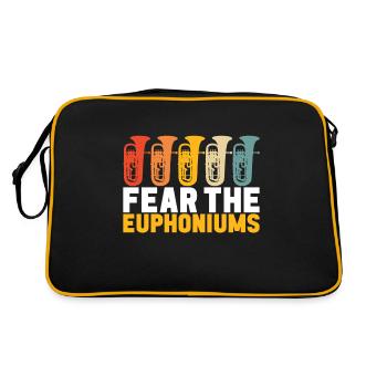 Euphonium Euphoniste - Sac Retro - noir/or - Dos