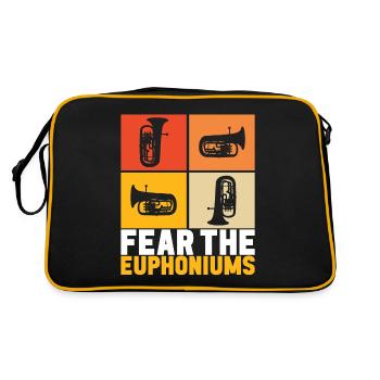 Euphonium Euphoniste - Sac Retro - noir/or - Dos