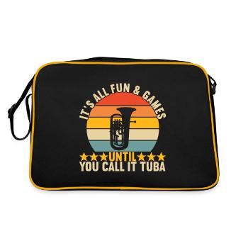 Euphonium Euphoniste - Sac Retro - noir/or - Dos