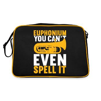 Euphonium Euphoniste - Sac Retro - noir/or - Dos
