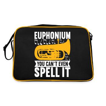 Euphonium Euphoniste - Sac Retro - noir/or - Dos