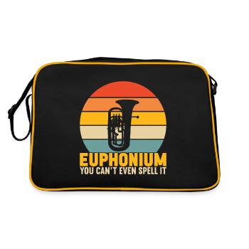 Euphonium Euphoniste - Sac Retro - noir/or - Dos