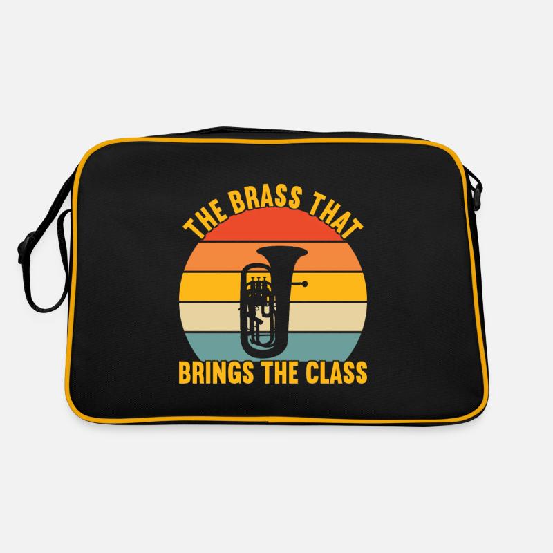 Euphonium Joueur d’euphonium Sac Retro