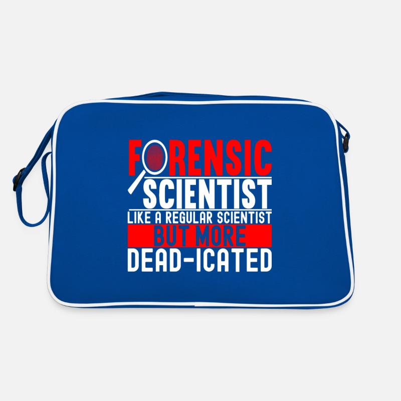 Forensics Forensic Scientist Retro Bag