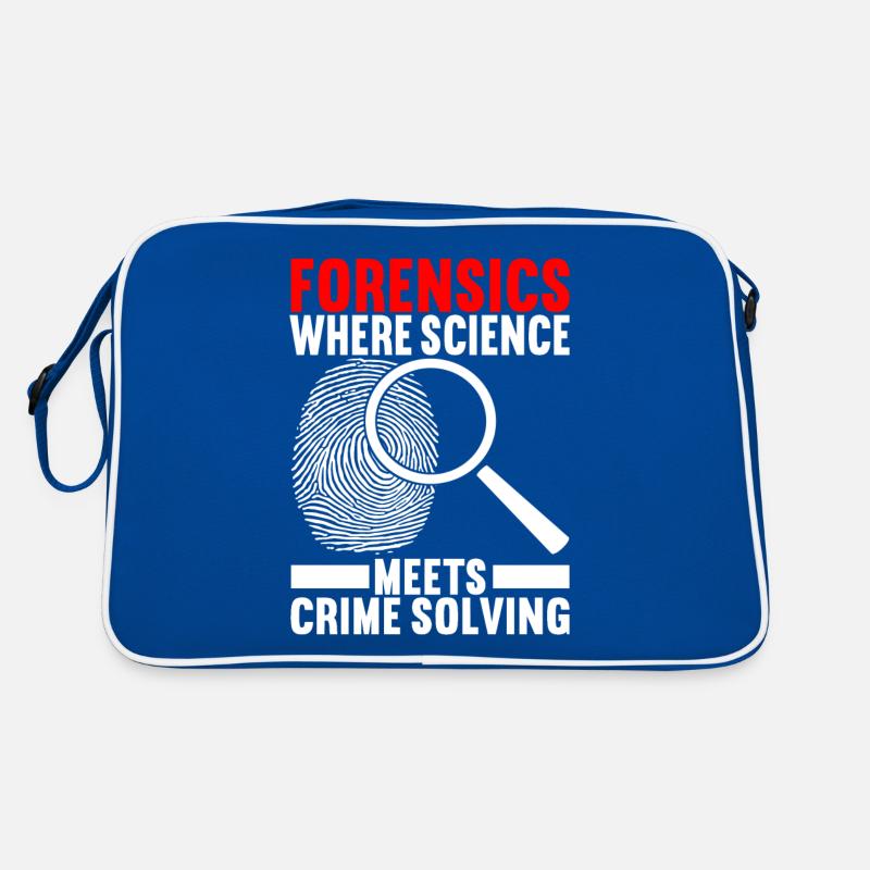 Forensik Forensiker Retro Tasche