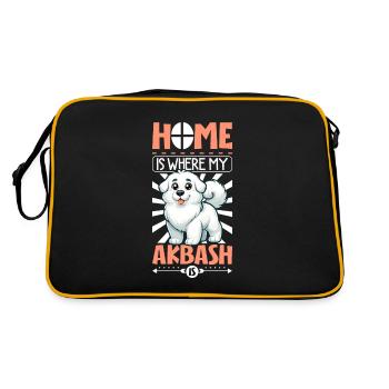 Accueil - Akbas - Sac Retro - noir/or - Dos