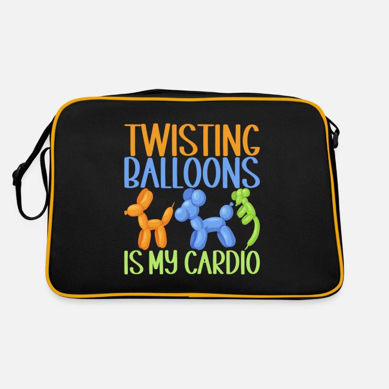 Ballontier Balloon Twisting Retro Tasche