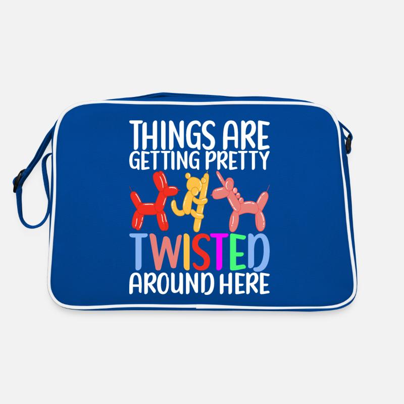 Ballontier Balloon Twisting Retro Tasche
