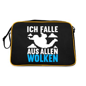 Skydive Skydiver - Retro Bag - black/gold - Back