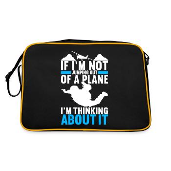Skydive Skydiver - Retro Bag - black/gold - Back