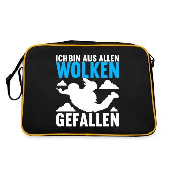 Skydive Skydiver - Retro Bag - black/gold - Back