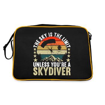 Skydive Skydiver - Retro Bag - black/gold - Back