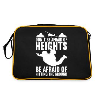 Skydive Skydiver - Retro Bag - black/gold - Back
