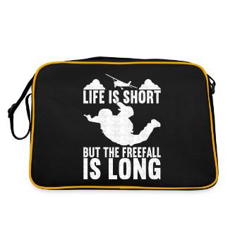 Skydive Skydiver - Retro Bag - black/gold - Back