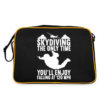 Skydive Skydiver - Retro Bag - black/gold - Back