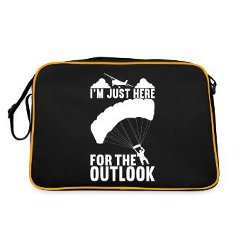 Skydive Skydiver - Retro Bag - black/gold - Back