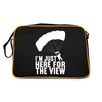 Skydive Skydiver - Retro Bag - black/gold - Back