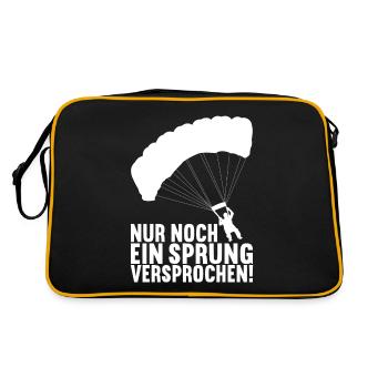 Skydive Skydiver - Retro Bag - black/gold - Back