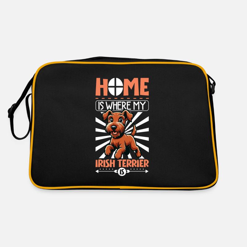 Home - Irish Terrier Retro Bag