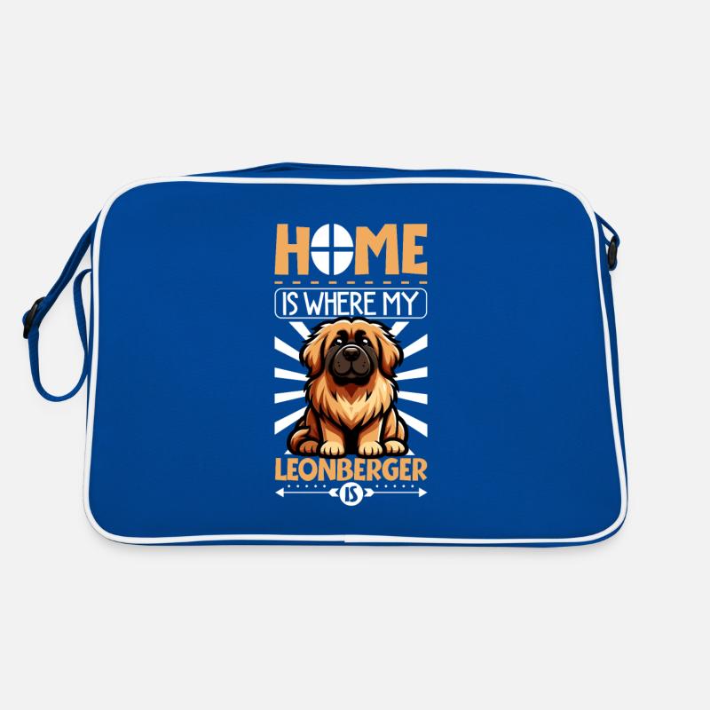 Zuhause - Leonberger Retro Tasche