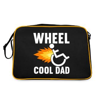 Wheelchair users Wheelchair - Retro Bag - black/gold - Back
