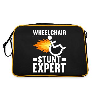 Wheelchair users Wheelchair - Retro Bag - black/gold - Back