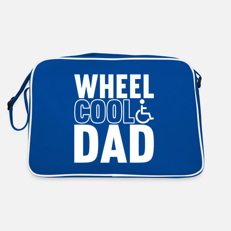Rollstuhlfahrer Rollstuhl Retro Tasche