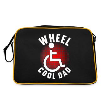 Wheelchair users Wheelchair - Retro Bag - black/gold - Back