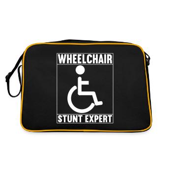 Wheelchair users Wheelchair - Retro Bag - black/gold - Back