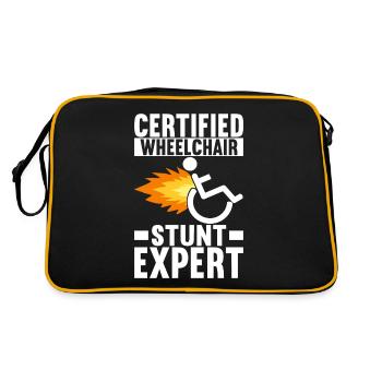 Wheelchair users Wheelchair - Retro Bag - black/gold - Back