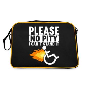 Wheelchair users Wheelchair - Retro Bag - black/gold - Back
