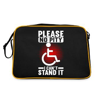 Wheelchair users Wheelchair - Retro Bag - black/gold - Back