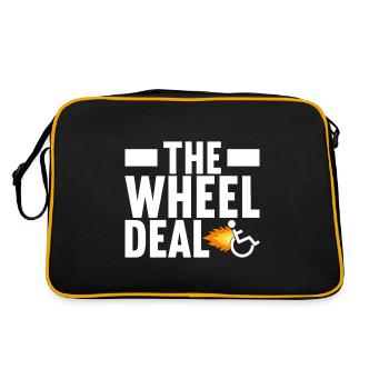 Wheelchair users Wheelchair - Retro Bag - black/gold - Back