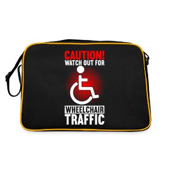 Wheelchair users Wheelchair - Retro Bag - black/gold - Back