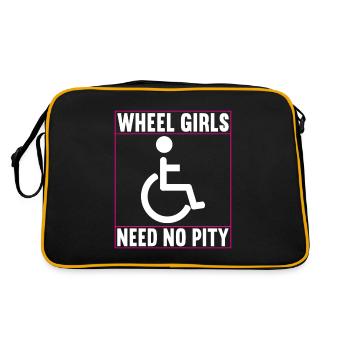 Wheelchair users Wheelchair - Retro Bag - black/gold - Back